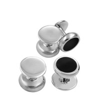 Set of 4 Dress Shirt Studs 925