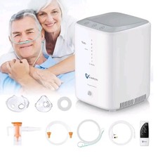7L/min Oxygen Air Flow 95% Purifier Machine Battery Home Use Varon Remote 