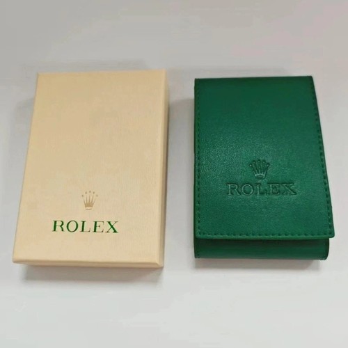 Rolex case leather travel - rolex,