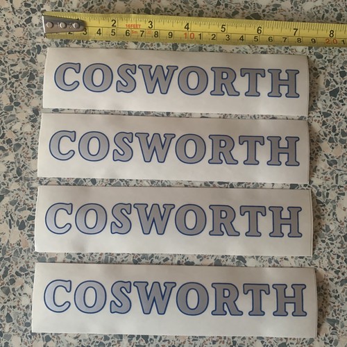 Vintage cosworth decal - 4,