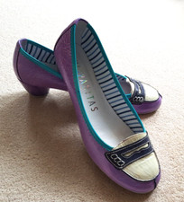 NEW - HISPANITAS PATENT LEATHER SHOES : EU 41 / UK 7.5 : £99