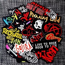 Random Lot of 50 Music Band