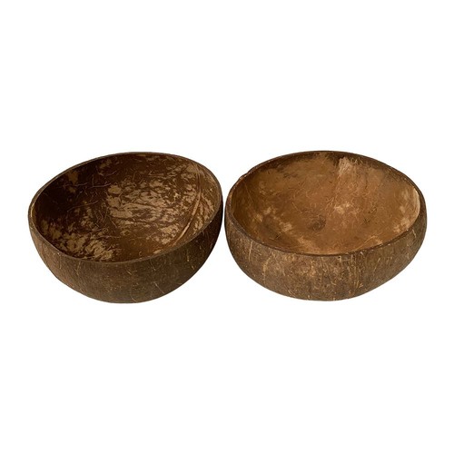 Coconut bowl natural textured - coconut,