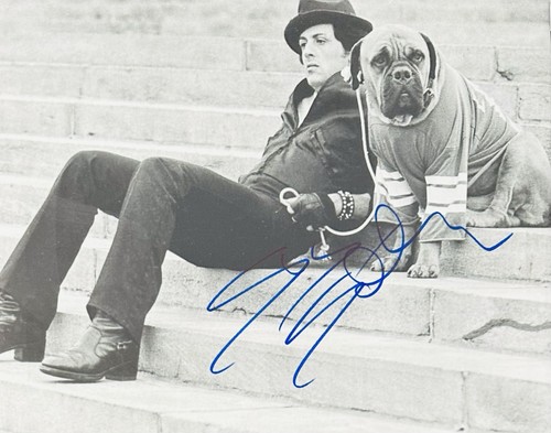 Sylvester stallone signed - stallone,