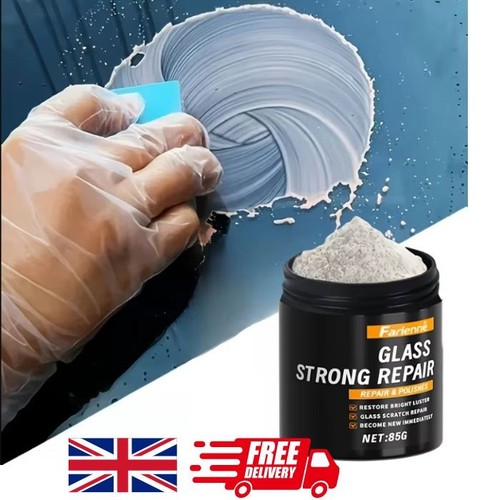 Glass scratch repair powder - glass,