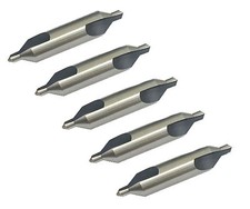 RDGTOOLS  5 X 4MM HSS CENTRE DRILLS LATHE PILOT HOLE ENGINEERING TOOLS MYFORD