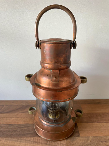 Maritime ship antique - ship, lamp