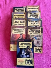 James Bond Pan Books Bundle 9