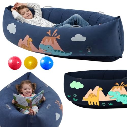 Inflatable sensory pea pod - inflatable,