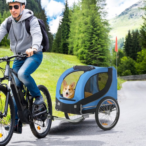 Dog bike trailer pet cat - bike,