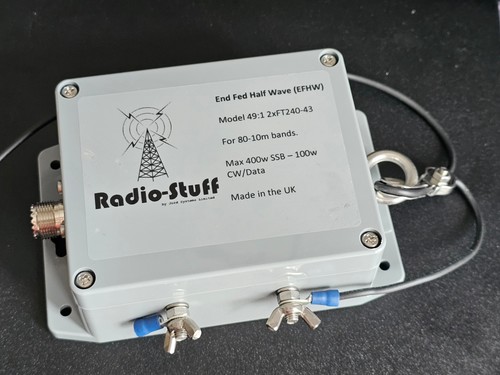 End fed half wave - fed, antenna