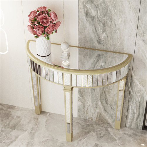 Unique mirrored console - unique,