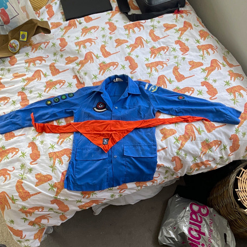 Girl guides uniform shirt with - girl,