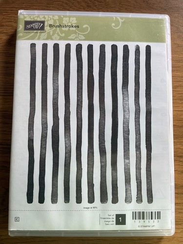 Stampin brushstrokes clear - stampin,