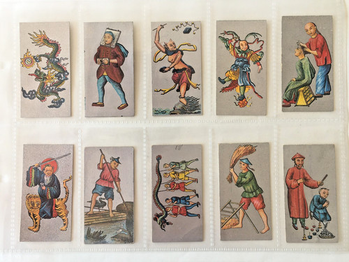 Cavanders cigarette cards - cigarette,