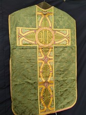 vintage church silk & metallic