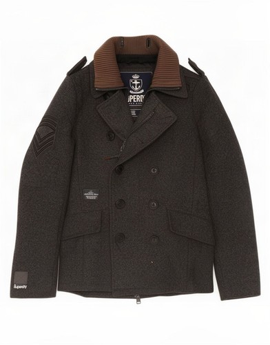 Superdry mens pea coat 38 - superdry,