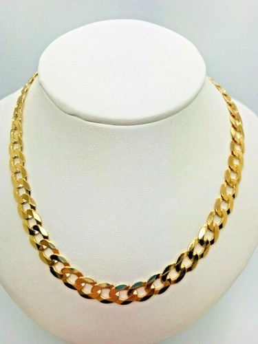 9ct yellow solid gold curb - 9ct,