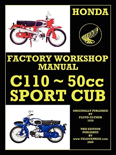 Honda c110 workshop - honda,