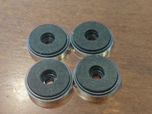 Chrome audio isolation feet - audio,