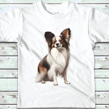 Papillon Dog T shirt Tee Top