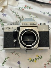 Praktica LTL3 35mm SLR Film Camera Shutter & Reel-winder work, clean mirror