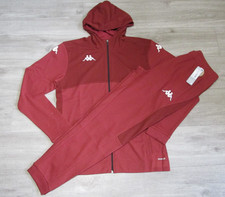 Kappa Complete Hooded Tracksuit Burgundy - L.Mens