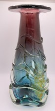 Mdina Glass Vase volcano