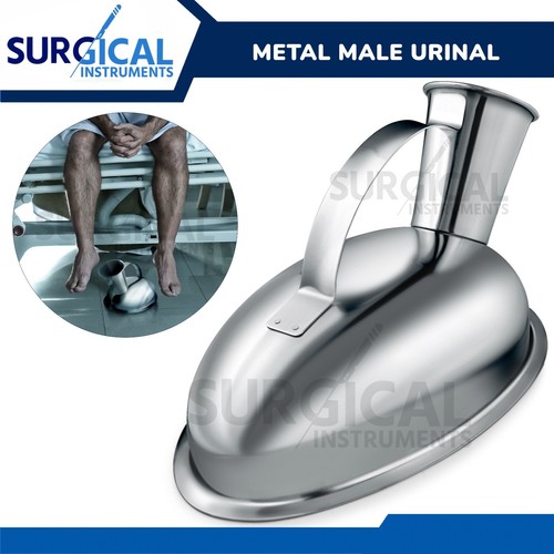 Stainless steel male urinal - stainless,