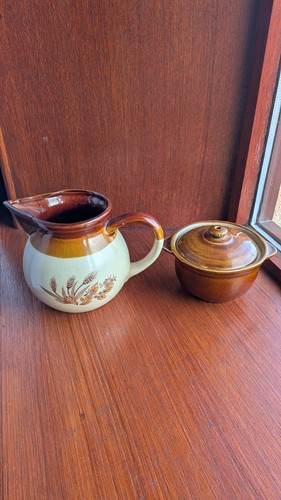 Vintage milk jug and - , sugar