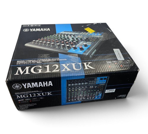 Yamaha mg12xuk mixing console - mixing,