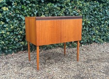VINTAGE  1970'S G PLAN MID CENTURY TEAK RECORD CABINET UNIT