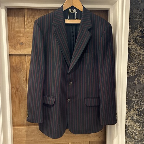 Navy stripe boating blazer - stripe,