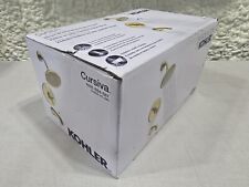 Kohler Cursiva Rite-Temp Bath and Shower Trim Set - Vibrant Brushed Moderne...