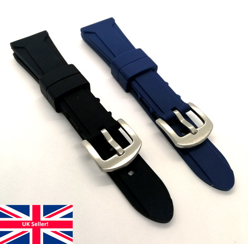 22mm silver buckle premium - silver,
