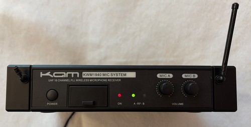 Kam kwm1940 dual uhf - uhf, handheld