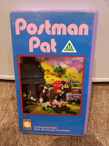 Postman pat vhs - vhs, welsh