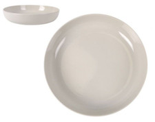 Large pasta bowls salad 23cm Nordic Ivory Stoneware Restaurant