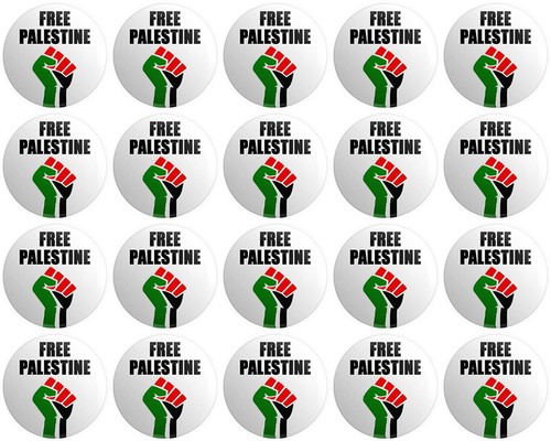 Free palestine button pin - palestine,