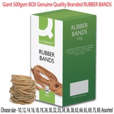 GENUINE BRANDED QUALITY RUBBER BANDS GIANT BOX 500gsm  ALL SIZES HIGH LATEX