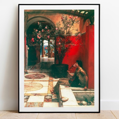 Art print alma - art, alma-tadema