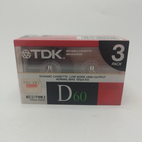 Pack tdk blank cassette - tdk,