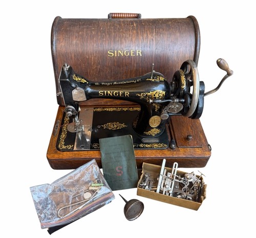 Antique singer sewing - singer, machine
