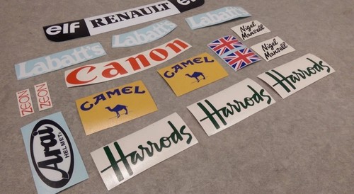 Motorsport helmet stickers - stickers, 1