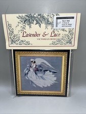 Lavender & Lace Cross Stitch Pattern “Angel of Winter” L&L33 NEW