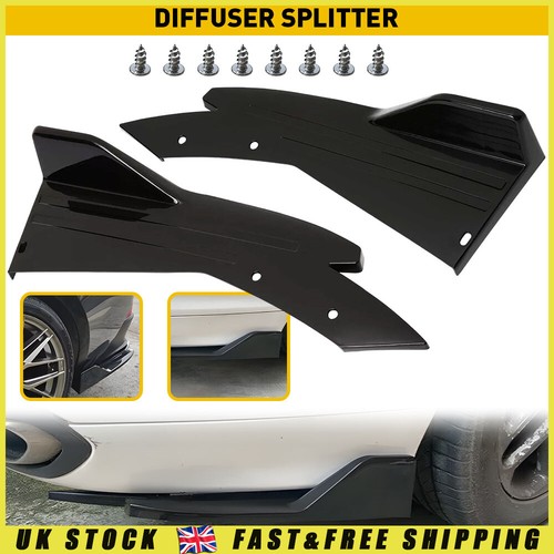 Rear bumper diffuser splitter - bumper,