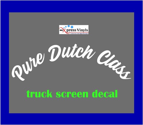 Pure dutch class windscreen - pure,