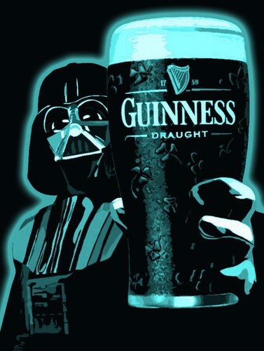 Guiness green retro metal - green,,