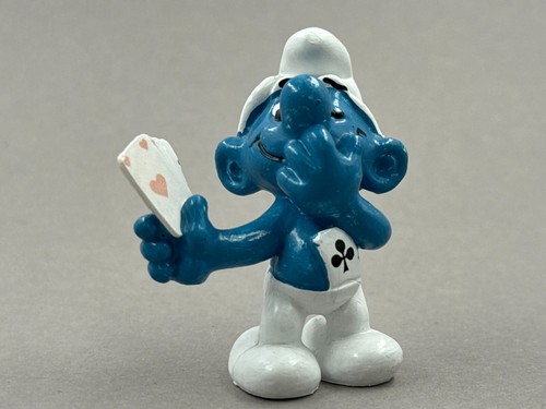 20056 card smurf schleich - smurf, /