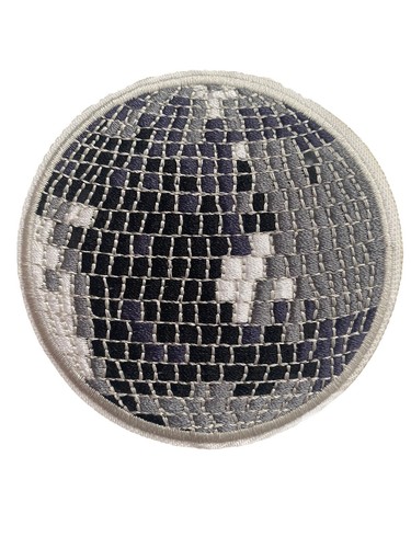 Disco ball embroidered - ball,